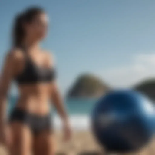 Dynamic workout session showcasing strength training exercises.