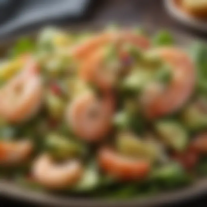 Mouthwatering Avocado and Shrimp Salad