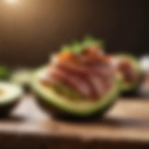 Bacon Wrapped Avocado Slices