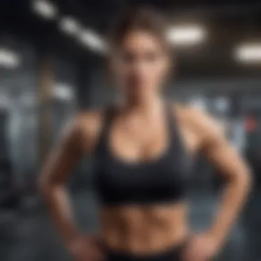 High-Intensity Interval Training for Belly Fat Loss Individual performing a high-intensity interval training (HIIT) session for fat loss