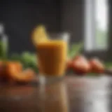 Glass of Fresh Vegetable Juice