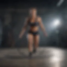 Athletic Jumping Rope Enthusiast