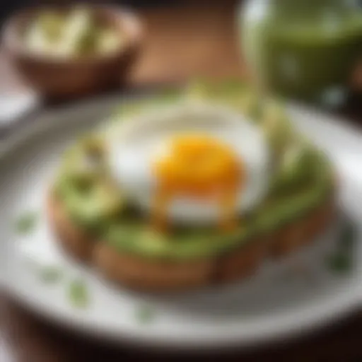 Delicious Avocado Toast with Poached Egg