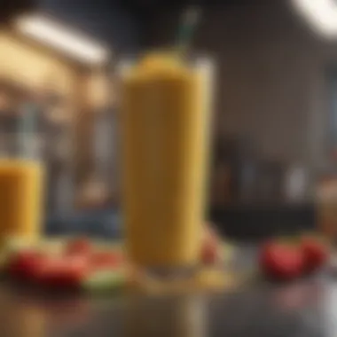 Smoothie Blender in Action
