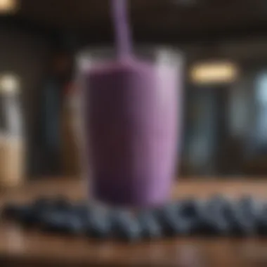 Blueberry Bliss Protein Shake