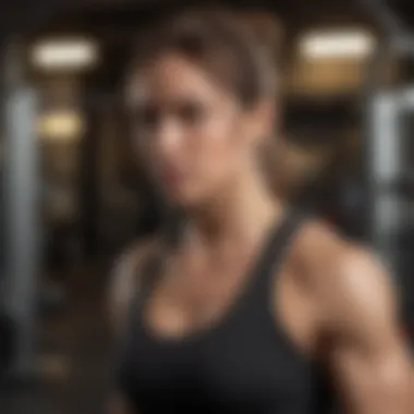 Effective Resistance Training for Muscle Growth A person engaging in resistance training in a gym setting