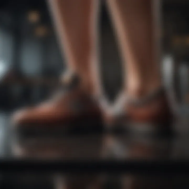 Comfortable shoe for prolonged standing
