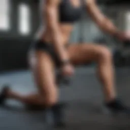 Dynamic quadriceps strengthening exercise demonstration