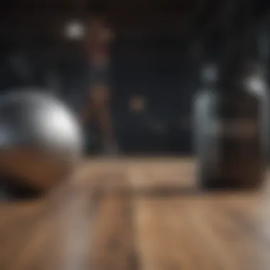 Split-screen comparison of different fitness applications