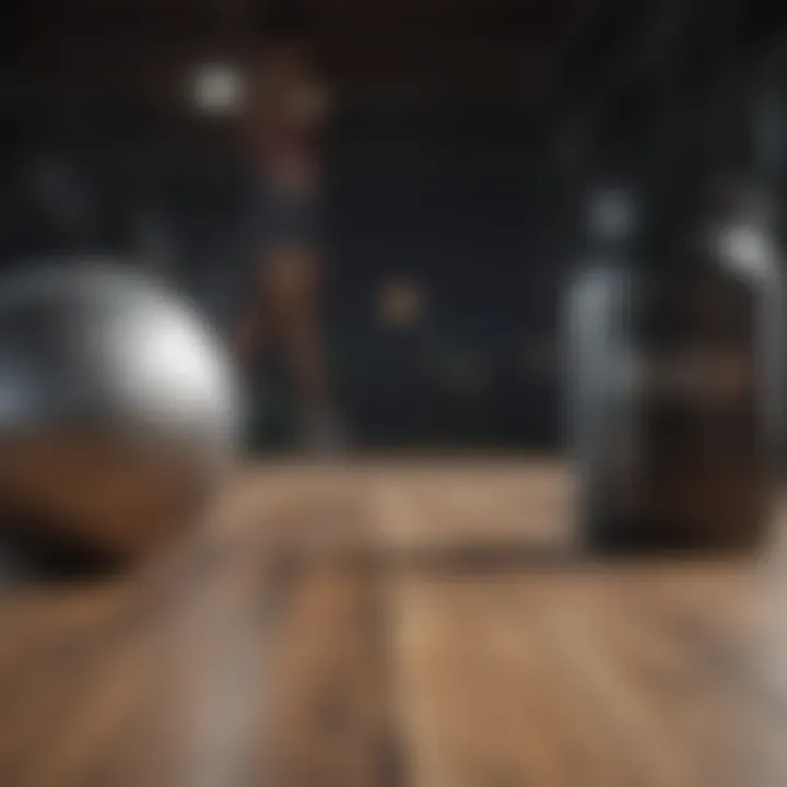 Split-screen comparison of different fitness applications