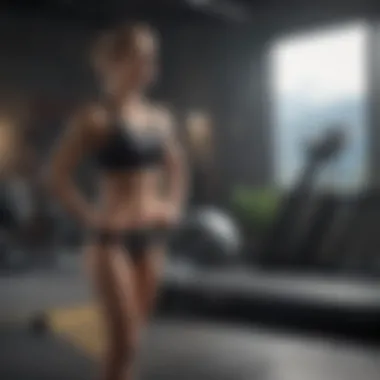 Graphic showing optimized fitness journey