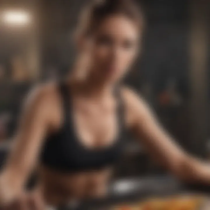Visualization of personalized weight loss plan