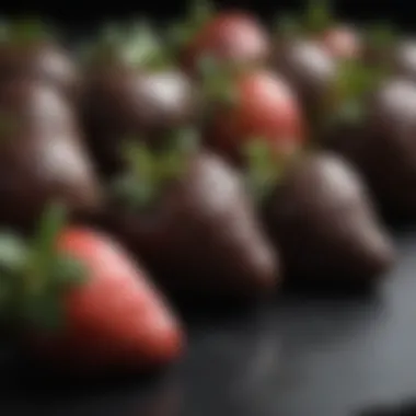 Decadent Dark Chocolate Covered Strawberries