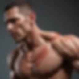 Detailed illustration of muscle spasm anatomy