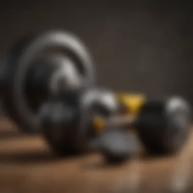 Fitness Tools for Success Dumbbell and Measuring Tape