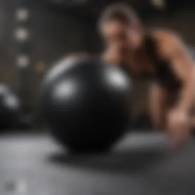 Advanced Weight Ball Training Routine Advanced training routine featuring weight ball for core stability