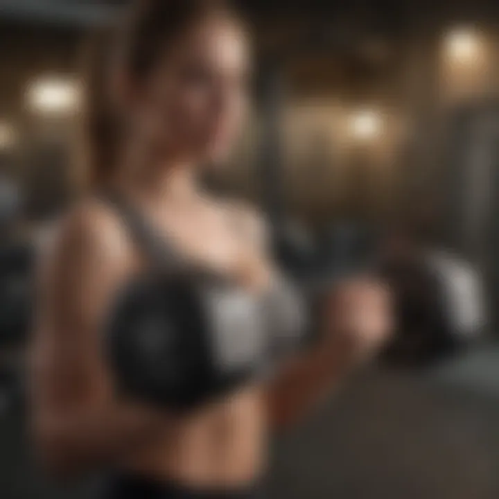 Dumbbells for effective arm exercises