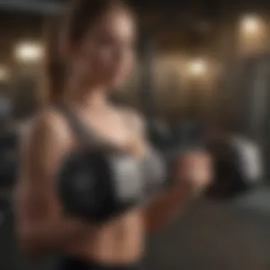 Empowering Dumbbell Workouts Dumbbells for effective arm exercises