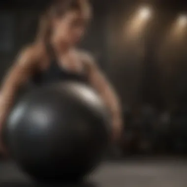 Midsection Toning with Russian Twists Medicine ball Russian twists for midsection