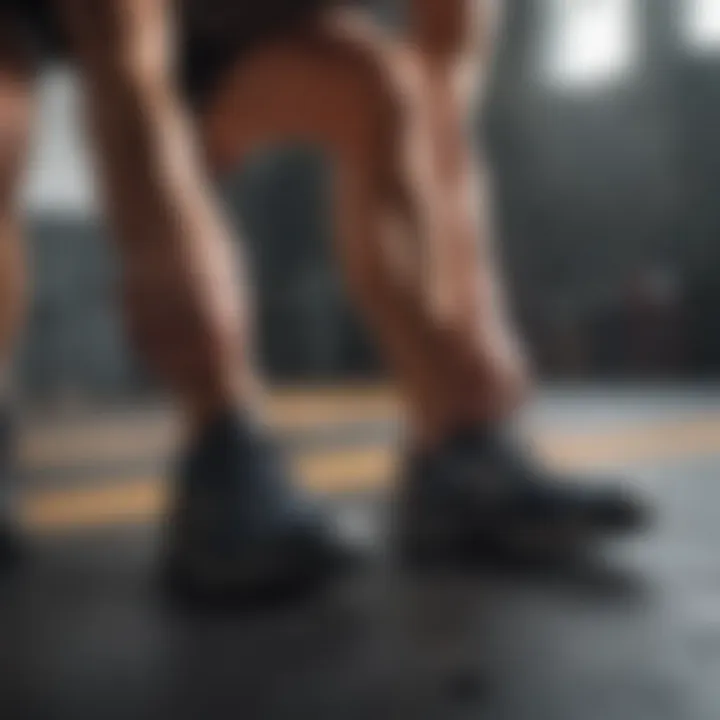 Illustration of strength training exercises to prevent shin splints