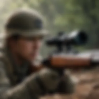 Aim with Precision: Sharpening Marksmanship Skills Soldiers engaged in marksmanship training