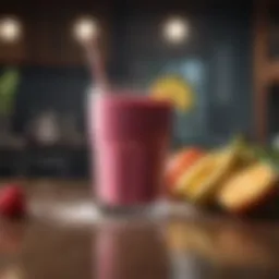 Natural ingredients for fat-burning smoothie
