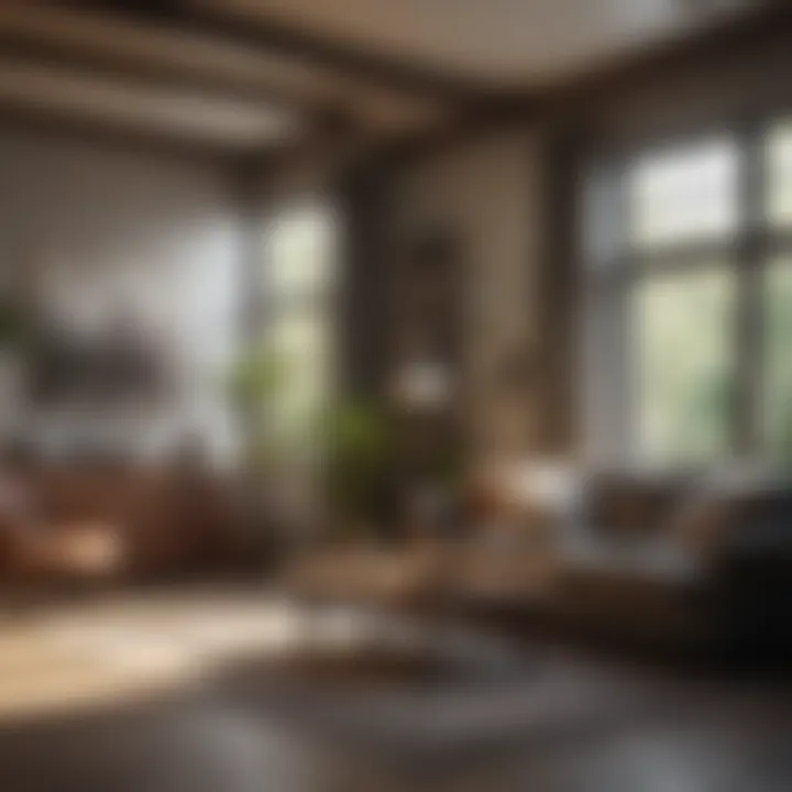 A cozy living space that encourages a healthy lifestyle
