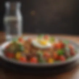 Healthy Plate of Nutrient-Rich Foods