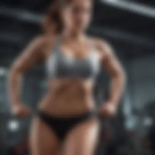 Dynamic waist-burning exercise in action