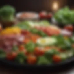 Fresh vegetable platter