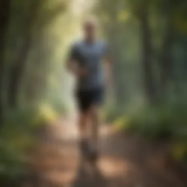 Cardiovascular Activities for Heart Health An individual enjoying a brisk walk in nature