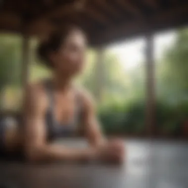 Holistic Wellness Strategies for Lifelong Health A serene setting showcasing mindfulness and wellness practices