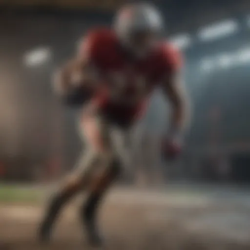 Explosive agility drill for running backs