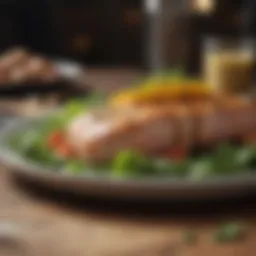 Elegant Vegetarian Keto Recipe Displayed