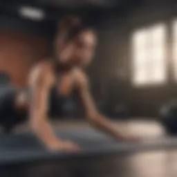 Enhancing Fitness Focus with Soundproof Workout Mat