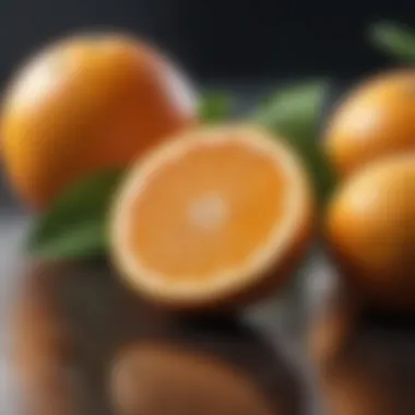 Citrus Fruits and Immune Health Vibrant citrus fruits rich in vitamin C.