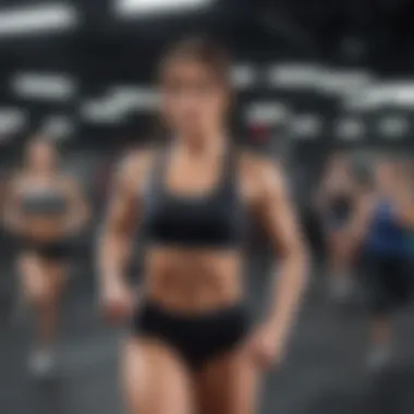 Group Cardio Workouts for Motivation Group fitness class engaging in cardio