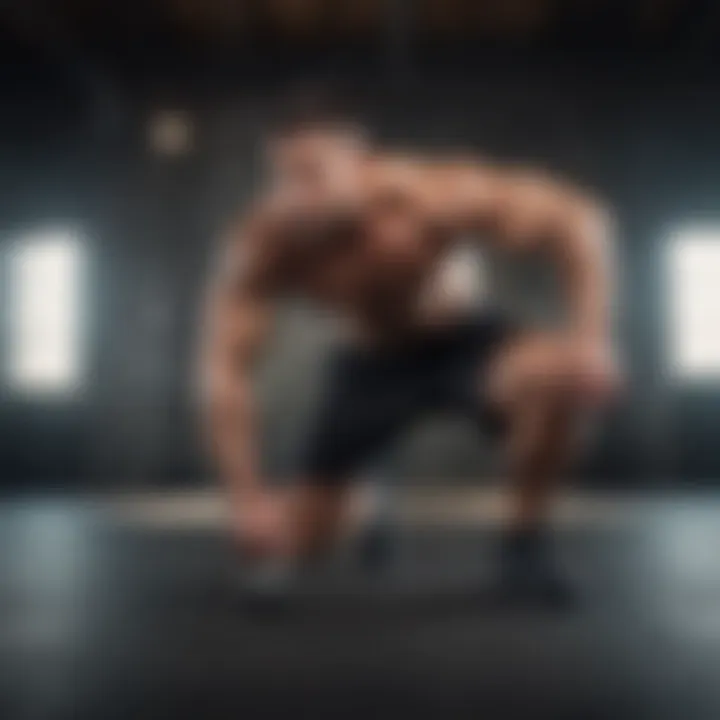 Calisthenics expert demonstrating effective fat-burning exercises