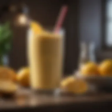 Zesty Citrus and Ginger Morning Smoothie