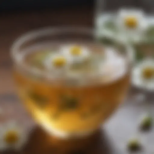 Aromatic Infusion of Chamomile Tea