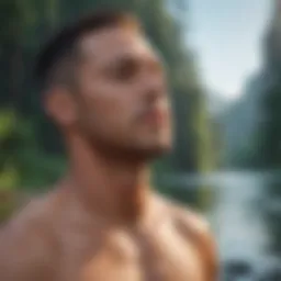 A serene landscape reflecting tranquility, symbolizing relaxation techniques for muscle pain relief.