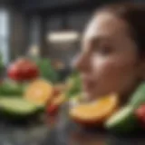 Fresh fruits and vegetables for detoxification
