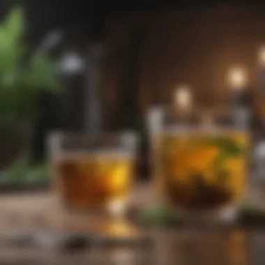 Herbal Infusions for Natural Detoxification A variety of herbal teas for natural detox