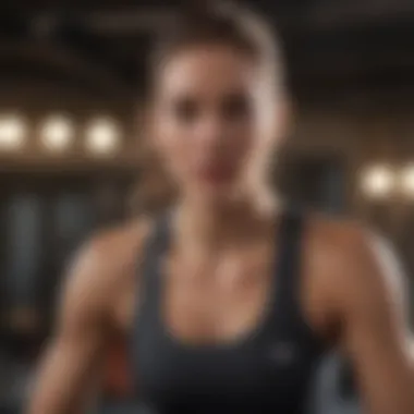 Community support features within a fitness application