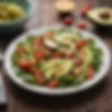 Fresh Avocado and Tomato Salad