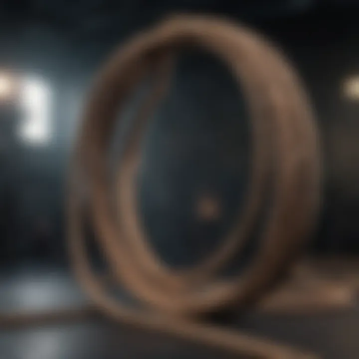 A variety of heavy jump ropes illustrating different styles.