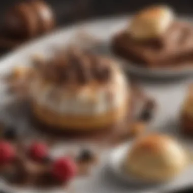 Indulgent Protein Dessert Array Decadent protein-packed dessert assortment