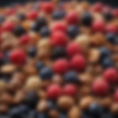 Colorful Berries and Nuts Mix