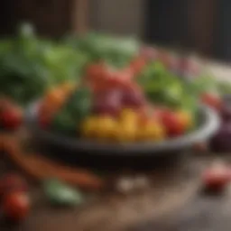 Freshly Harvested Organic Vegetables