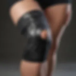 A selection of knee braces designed for larger sizes, showcasing various styles and materials.